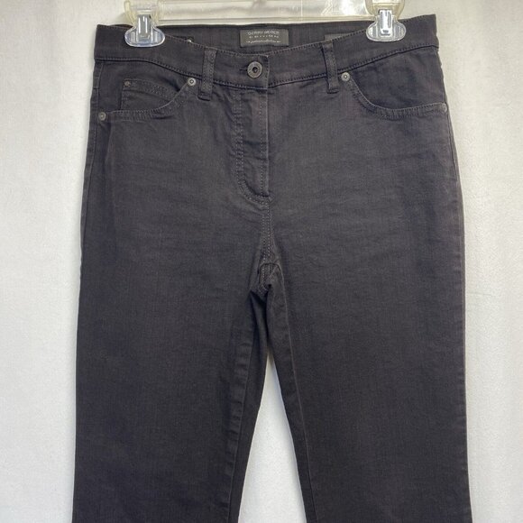 Gerry Weber Edition Irina Mid-Rise Straight Leg Casual Jeans Women Sz 6S Brown - Picture 13 of 16